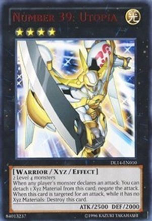 Number 39: Utopia (Red) (DL14-EN010) - Duelist League Promo Unlimited - Premium Yugioh Single from Konami - Just $3.19! Shop now at Game Crave Tournament Store