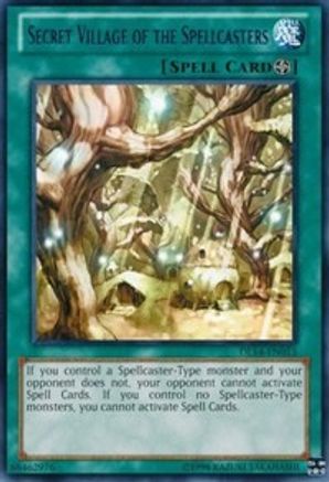 Secret Village of the Spellcasters (Red) (DL14-EN013) - Duelist League Promo Unlimited - Premium Yugioh Single from Konami - Just $6.59! Shop now at Game Crave Tournament Store