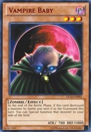 Vampire Baby (Red) (DL16-EN002) - Duelist League Promo Unlimited - Premium Yugioh Single from Konami - Just $2.95! Shop now at Game Crave Tournament Store
