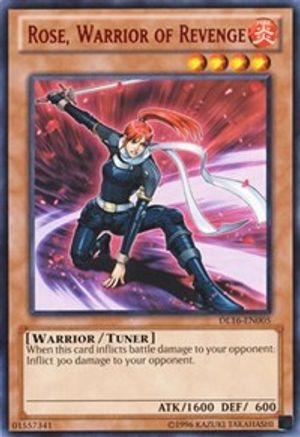 Rose, Warrior of Revenge (Red) (DL16-EN005) - Duelist League Promo Unlimited - Premium Yugioh Single from Konami - Just $3.80! Shop now at Game Crave Tournament Store