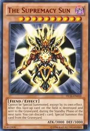 The Supremacy Sun (Red) (DL16-EN010) - Duelist League Promo Unlimited - Premium Yugioh Single from Konami - Just $0.78! Shop now at Game Crave Tournament Store