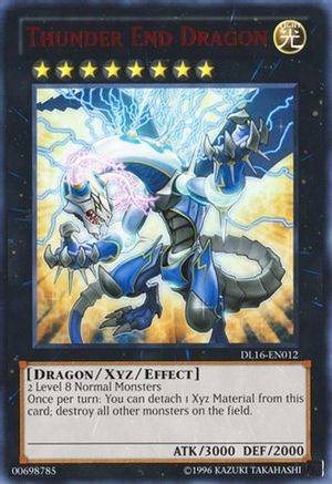 Thunder End Dragon (Red) (DL16-EN012) - Duelist League Promo Unlimited - Premium Yugioh Single from Konami - Just $1.66! Shop now at Game Crave Tournament Store