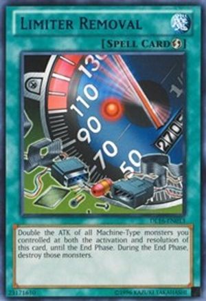 Limiter Removal (Blue) (DL16-EN013) - Duelist League Promo Unlimited - Premium Yugioh Single from Konami - Just $0.73! Shop now at Game Crave Tournament Store