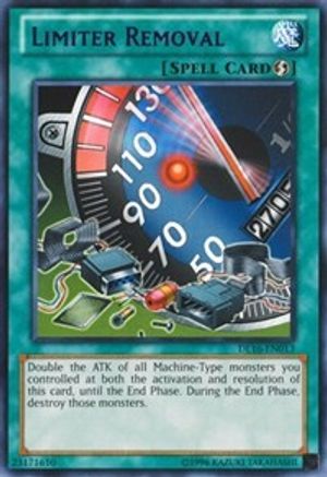 Limiter Removal (Purple) (DL16-EN013) - Duelist League Promo Unlimited - Premium Yugioh Single from Konami - Just $2.67! Shop now at Game Crave Tournament Store