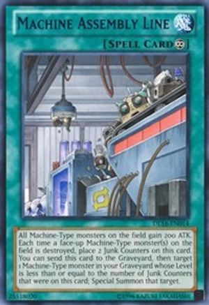 Machine Assembly Line (Blue) (DL16-EN014) - Duelist League Promo Unlimited - Premium Yugioh Single from Konami - Just $0.65! Shop now at Game Crave Tournament Store