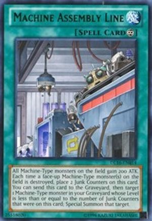 Machine Assembly Line (Green) (DL16-EN014) - Duelist League Promo Unlimited - Premium Yugioh Single from Konami - Just $0.27! Shop now at Game Crave Tournament Store