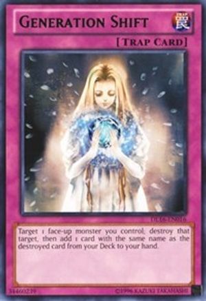 Generation Shift (Green) (DL16-EN016) - Duelist League Promo Unlimited - Premium Yugioh Single from Konami - Just $0.66! Shop now at Game Crave Tournament Store