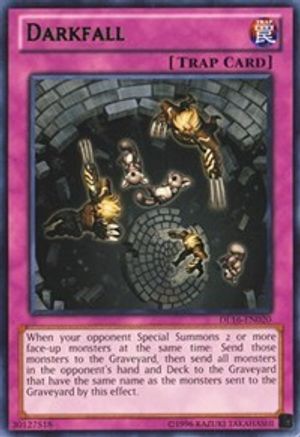 Darkfall (Green) (DL16-EN020) - Duelist League Promo Unlimited - Premium Yugioh Single from Konami - Just $0.74! Shop now at Game Crave Tournament Store