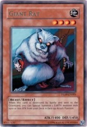 Giant Rat (Green) (DL09-EN005) - Duelist League Promo Unlimited - Premium Yugioh Single from Konami - Just $0.81! Shop now at Game Crave Tournament Store