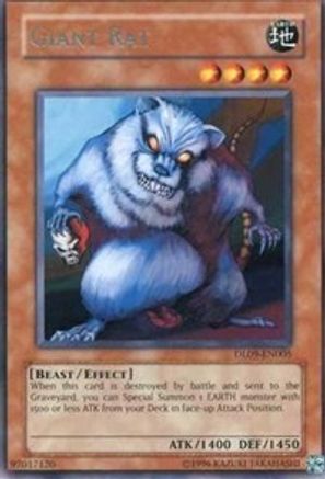 Giant Rat (Silver) (DL09-EN005) - Duelist League Promo Unlimited - Premium Yugioh Single from Konami - Just $1.01! Shop now at Game Crave Tournament Store