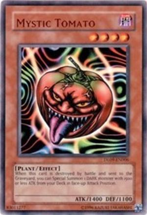 Mystic Tomato (Bronze) (DL09-EN006) - Duelist League Promo Unlimited - Premium Yugioh Single from Konami - Just $0.44! Shop now at Game Crave Tournament Store