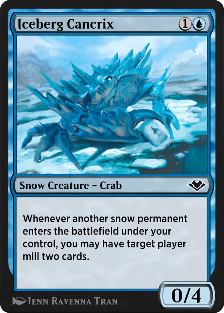 Iceberg Cancrix (HA4-005) - Historic Anthology 4 - Premium MTG Single from Wizards of the Coast - Just $0! Shop now at Game Crave Tournament Store