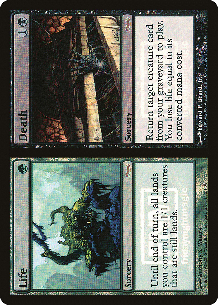 Life // Death (F06-11A) - Friday Night Magic 2006 Foil - Premium MTG Single from Wizards of the Coast - Just $2.25! Shop now at Game Crave Tournament Store