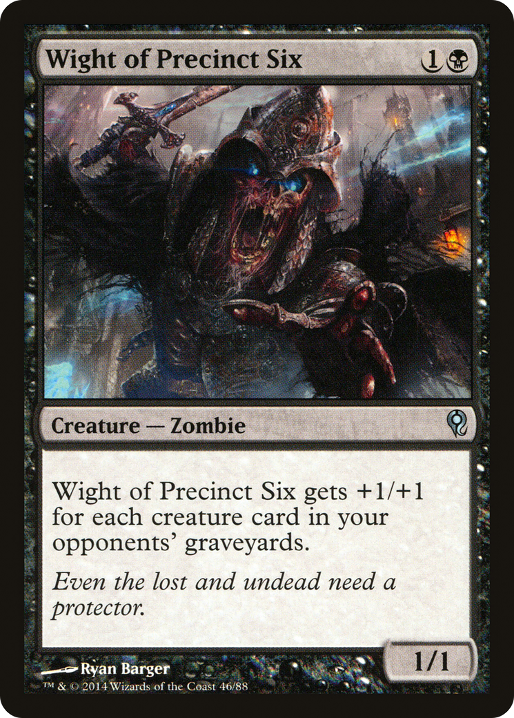 Wight of Precinct Six (DDM-046) - Duel Decks: Jace vs. Vraska - Premium MTG Single from Wizards of the Coast - Just $0.08! Shop now at Game Crave Tournament Store
