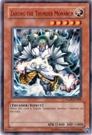 Zaborg the Thunder Monarch (Bronze) (DL09-EN009) - Duelist League Promo Unlimited - Premium Yugioh Single from Konami - Just $1.64! Shop now at Game Crave Tournament Store