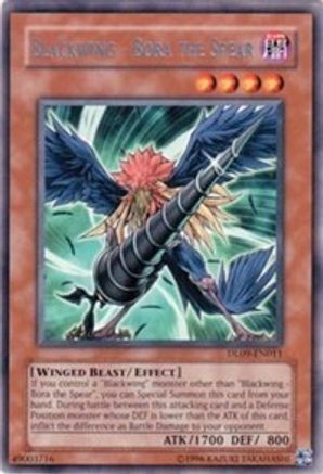 Blackwing - Bora the Spear (Silver) (DL09-EN011) - Duelist League Promo Unlimited - Premium Yugioh Single from Konami - Just $6.39! Shop now at Game Crave Tournament Store