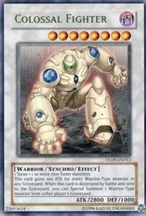 Colossal Fighter (Green) (DL09-EN012) - Duelist League Promo Unlimited - Premium Yugioh Single from Konami - Just $1.94! Shop now at Game Crave Tournament Store