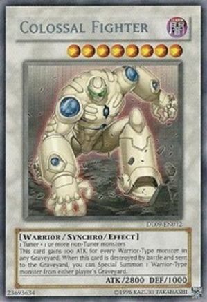 Colossal Fighter (Silver) (DL09-EN012) - Duelist League Promo Unlimited - Premium Yugioh Single from Konami - Just $3.99! Shop now at Game Crave Tournament Store