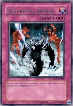 Sakuretsu Armor (Green) (DL09-EN018) - Duelist League Promo Unlimited - Premium Yugioh Single from Konami - Just $1.21! Shop now at Game Crave Tournament Store