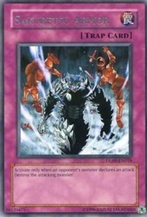 Sakuretsu Armor (Silver) (DL09-EN018) - Duelist League Promo Unlimited - Premium Yugioh Single from Konami - Just $8.75! Shop now at Game Crave Tournament Store