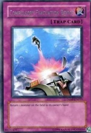 Compulsory Evacuation Device (Silver) (DL09-EN019) - Duelist League Promo Unlimited - Premium Yugioh Single from Konami - Just $2.20! Shop now at Game Crave Tournament Store
