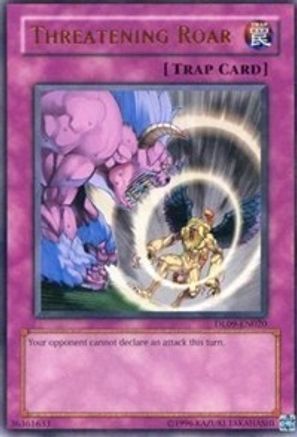 Threatening Roar (Bronze) (DL09-EN020) - Duelist League Promo Unlimited - Premium Yugioh Single from Konami - Just $0.94! Shop now at Game Crave Tournament Store