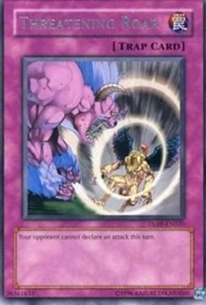 Threatening Roar (Silver) (DL09-EN020) - Duelist League Promo Unlimited - Premium Yugioh Single from Konami - Just $4.14! Shop now at Game Crave Tournament Store