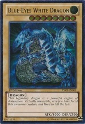 Blue-Eyes White Dragon (UTR) (YSKR-EN001) - Starter Deck: Kaiba Reloaded Unlimited - Premium Yugioh Single from Konami - Just $1.50! Shop now at Game Crave Tournament Store