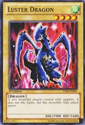 Luster Dragon (YSKR-EN007) - Starter Deck: Kaiba Reloaded Unlimited - Premium Yugioh Single from Konami - Just $0.25! Shop now at Game Crave Tournament Store