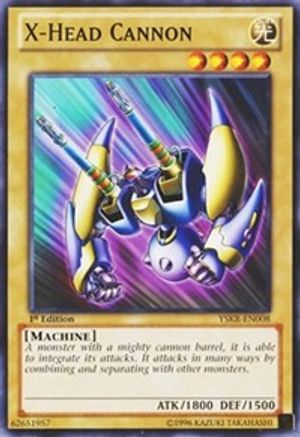 X-Head Cannon (YSKR-EN008) - Starter Deck: Kaiba Reloaded 1st Edition - Premium Yugioh Single from Konami - Just $0.26! Shop now at Game Crave Tournament Store