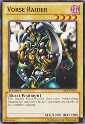 Vorse Raider (YSKR-EN010) - Starter Deck: Kaiba Reloaded Unlimited - Premium Yugioh Single from Konami - Just $0.25! Shop now at Game Crave Tournament Store