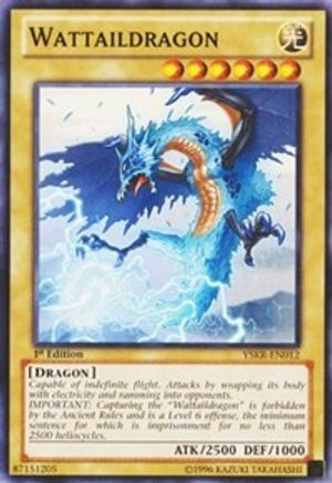 Wattaildragon (YSKR-EN012) - Starter Deck: Kaiba Reloaded Unlimited - Premium Yugioh Single from Konami - Just $0.25! Shop now at Game Crave Tournament Store