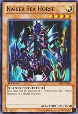 Kaiser Sea Horse (YSKR-EN016) - Starter Deck: Kaiba Reloaded Unlimited - Premium Yugioh Single from Konami - Just $0.08! Shop now at Game Crave Tournament Store
