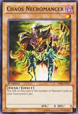 Chaos Necromancer (YSKR-EN017) - Starter Deck: Kaiba Reloaded 1st Edition - Premium Yugioh Single from Konami - Just $0.26! Shop now at Game Crave Tournament Store