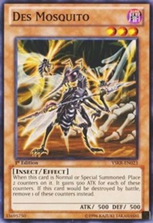 Des Mosquito (YSKR-EN023) - Starter Deck: Kaiba Reloaded 1st Edition - Premium Yugioh Single from Konami - Just $0.25! Shop now at Game Crave Tournament Store