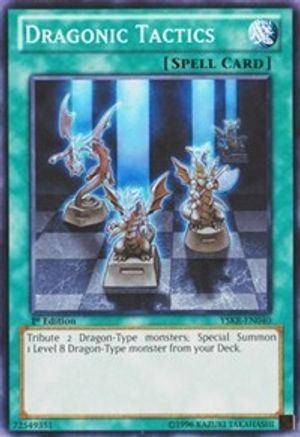 Dragonic Tactics (YSKR-EN040) - Starter Deck: Kaiba Reloaded Unlimited - Premium Yugioh Single from Konami - Just $0.25! Shop now at Game Crave Tournament Store