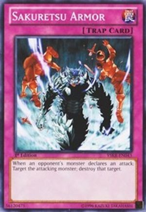 Sakuretsu Armor (YSKR-EN043) - Starter Deck: Kaiba Reloaded 1st Edition - Premium Yugioh Single from Konami - Just $0.13! Shop now at Game Crave Tournament Store