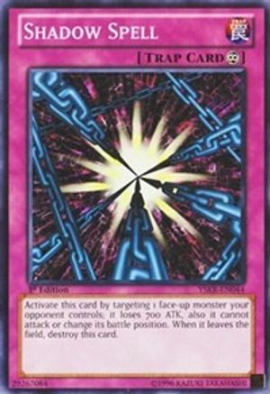 Shadow Spell (YSKR-EN044) - Starter Deck: Kaiba Reloaded Unlimited - Premium Yugioh Single from Konami - Just $0.25! Shop now at Game Crave Tournament Store
