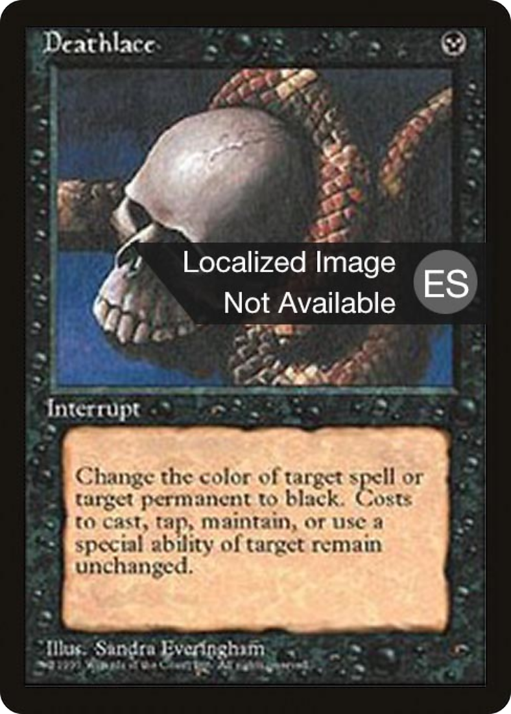 Deathlace (4BB-131) - Fourth Edition Foreign Black Border - Premium MTG Single from Wizards of the Coast - Just $0.40! Shop now at Game Crave Tournament Store