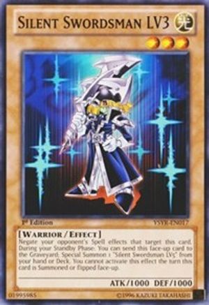 Silent Swordsman LV3 (YSYR-EN017) - Starter Deck: Yugi Reloaded 1st Edition - Premium Yugioh Single from Konami - Just $0.25! Shop now at Game Crave Tournament Store