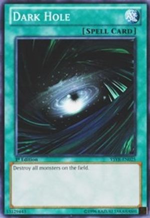 Dark Hole (YSYR-EN025) - Starter Deck: Yugi Reloaded Unlimited - Premium Yugioh Single from Konami - Just $0.26! Shop now at Game Crave Tournament Store