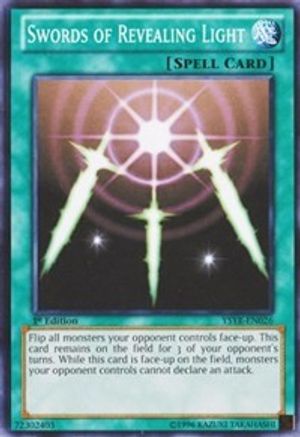 Swords of Revealing Light (YSYR-EN026) - Starter Deck: Yugi Reloaded 1st Edition - Premium Yugioh Single from Konami - Just $0.34! Shop now at Game Crave Tournament Store