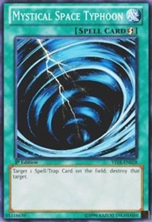 Mystical Space Typhoon (YSYR-EN028) - Starter Deck: Yugi Reloaded 1st Edition - Premium Yugioh Single from Konami - Just $0.43! Shop now at Game Crave Tournament Store