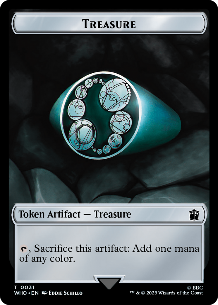 Treasure (TWHO-031) - Doctor Who Tokens - Premium MTG Single from Wizards of the Coast - Just $0! Shop now at Game Crave Tournament Store