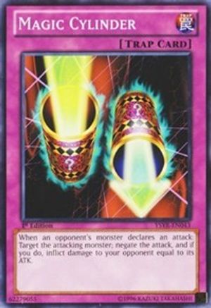 Magic Cylinder (YSYR-EN043) - Starter Deck: Yugi Reloaded 1st Edition - Premium Yugioh Single from Konami - Just $0.50! Shop now at Game Crave Tournament Store