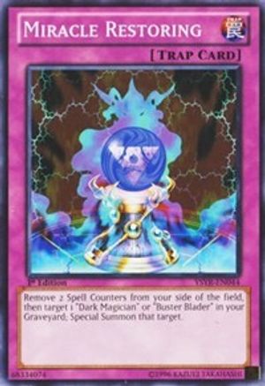 Miracle Restoring (YSYR-EN044) - Starter Deck: Yugi Reloaded Unlimited - Premium Yugioh Single from Konami - Just $0.26! Shop now at Game Crave Tournament Store