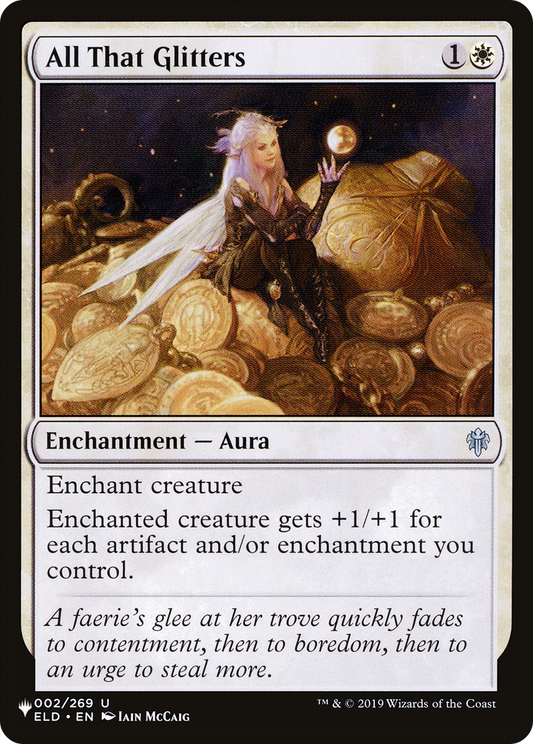 All That Glitters (PLIST-1090) - The List - Premium MTG Single from Wizards of the Coast - Just $0.08! Shop now at Game Crave Tournament Store