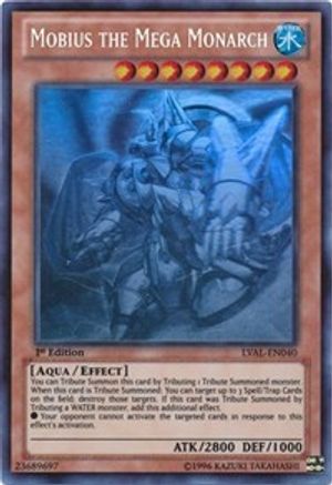 Mobius the Mega Monarch (Ghost Rare) (LVAL-EN040) - Legacy of the Valiant Unlimited - Premium Yugioh Single from Konami - Just $14.54! Shop now at Game Crave Tournament Store