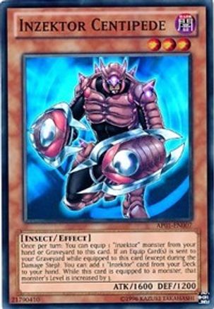 Inzektor Centipede (AP01-EN007) - Astral Pack 1 Unlimited - Premium Yugioh Single from Konami - Just $2.34! Shop now at Game Crave Tournament Store