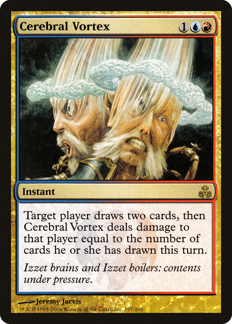 Cerebral Vortex (GPT-107) - Guildpact Foil - Premium MTG Single from Wizards of the Coast - Just $4.16! Shop now at Game Crave Tournament Store